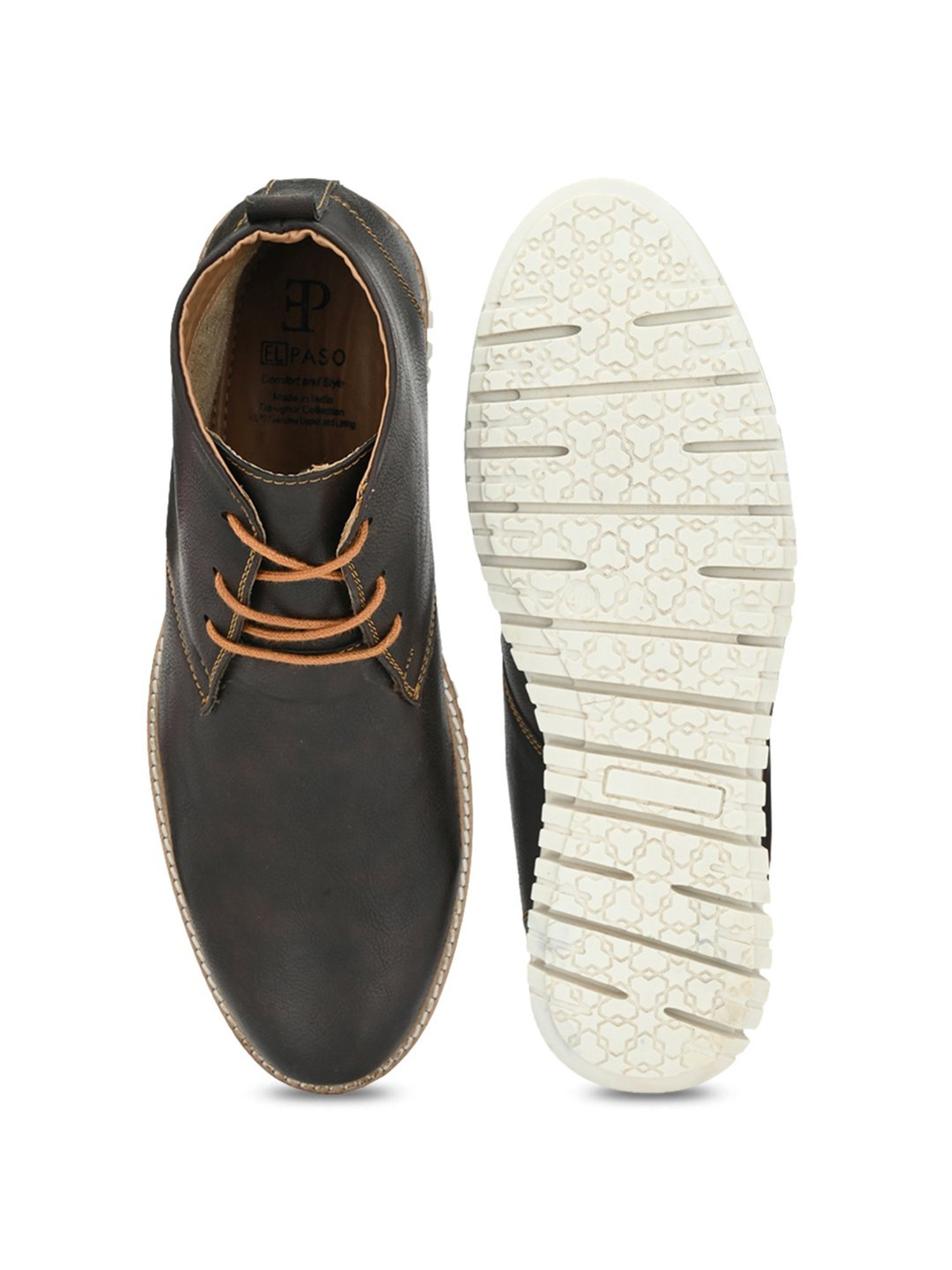 El Paso Black Chukka Boots
