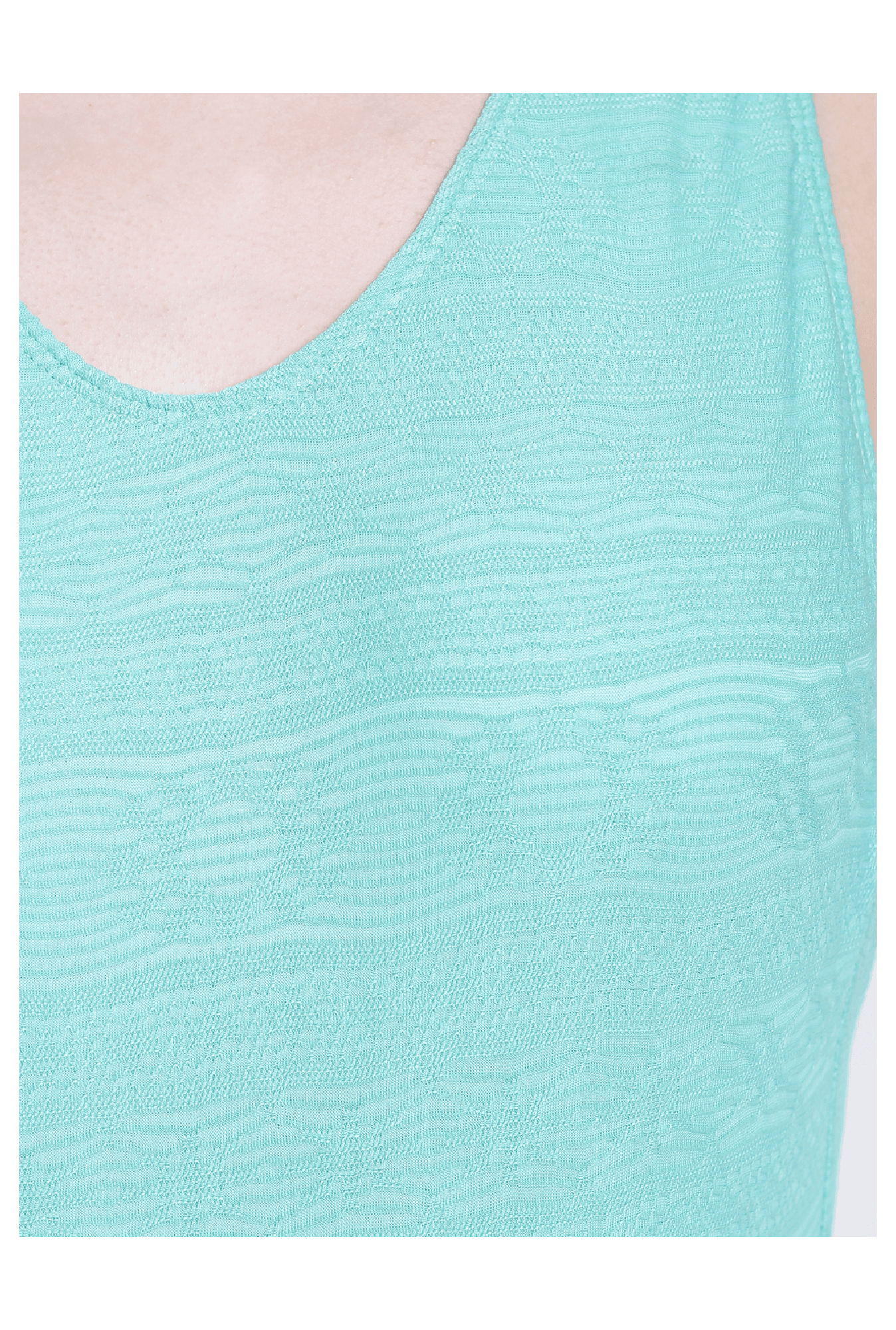 La Intimo Aqua Striped Monokini Swimsuit