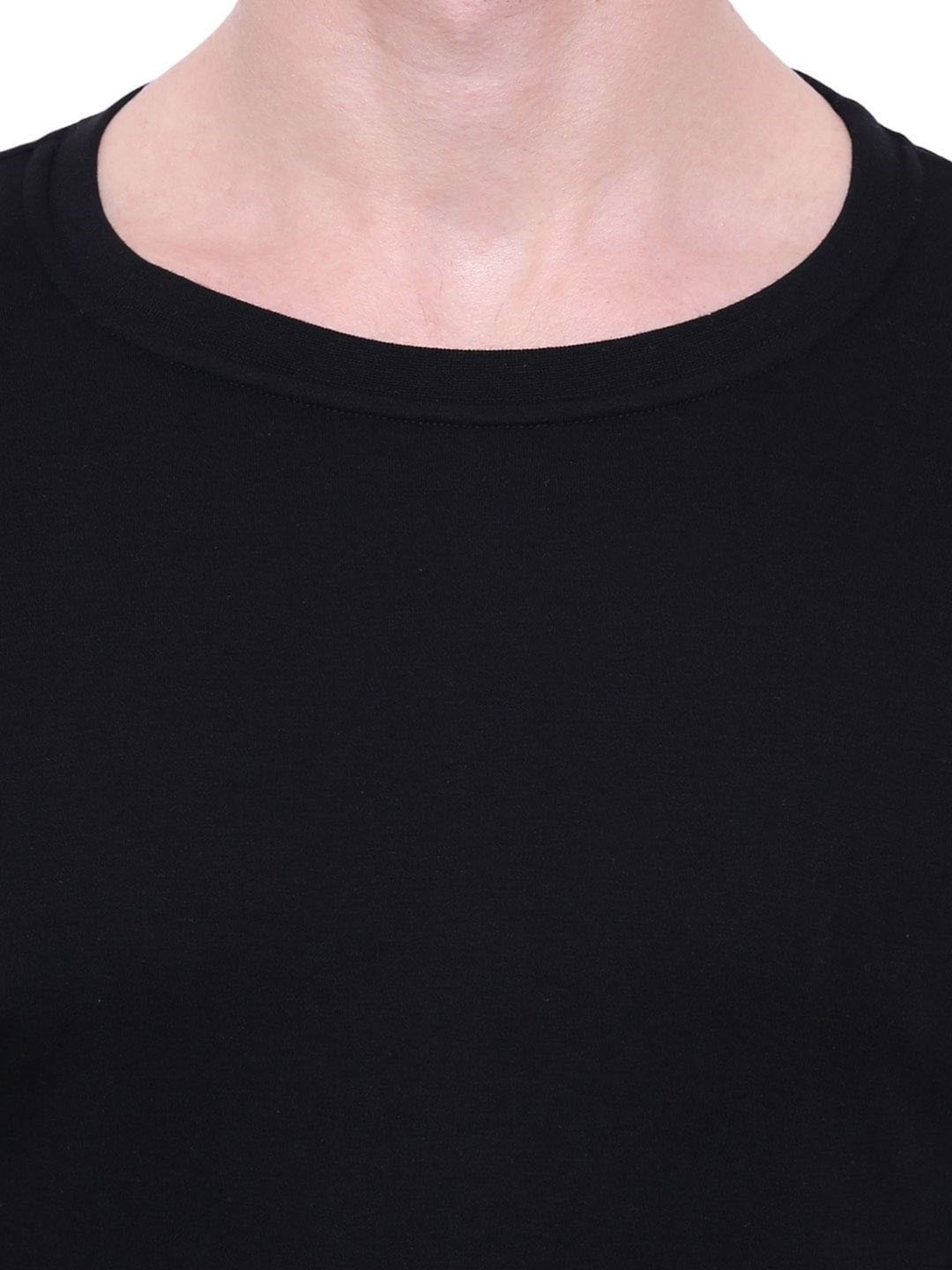 Bodycare Black Regular Fit Thermal Top