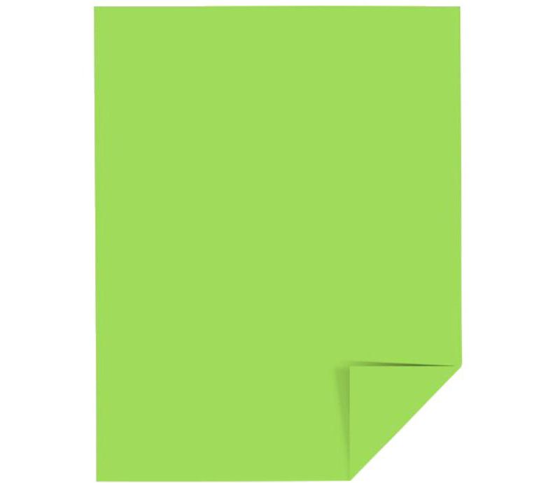 Astrobrights Card Stock, 8-1/2 x 11 Inches, Martian Green, pk of 250