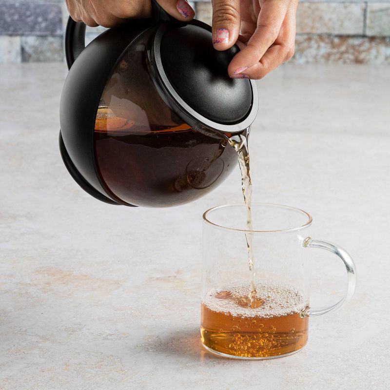 Mr. Coffee 2 Quart Stainless Steel Whistling Tea Kettle with Nylon Handle