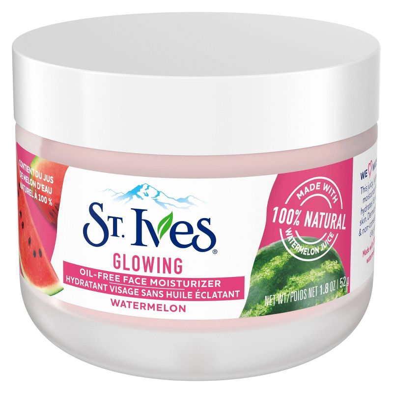 St. Ives Watermelon Glowing Oil-Free Face Moisturizer - 1.8oz