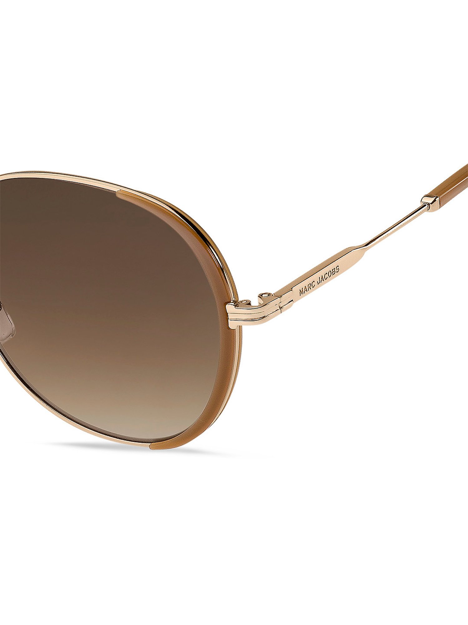 Marc Jacobs Brown Round Sunglasses for Women