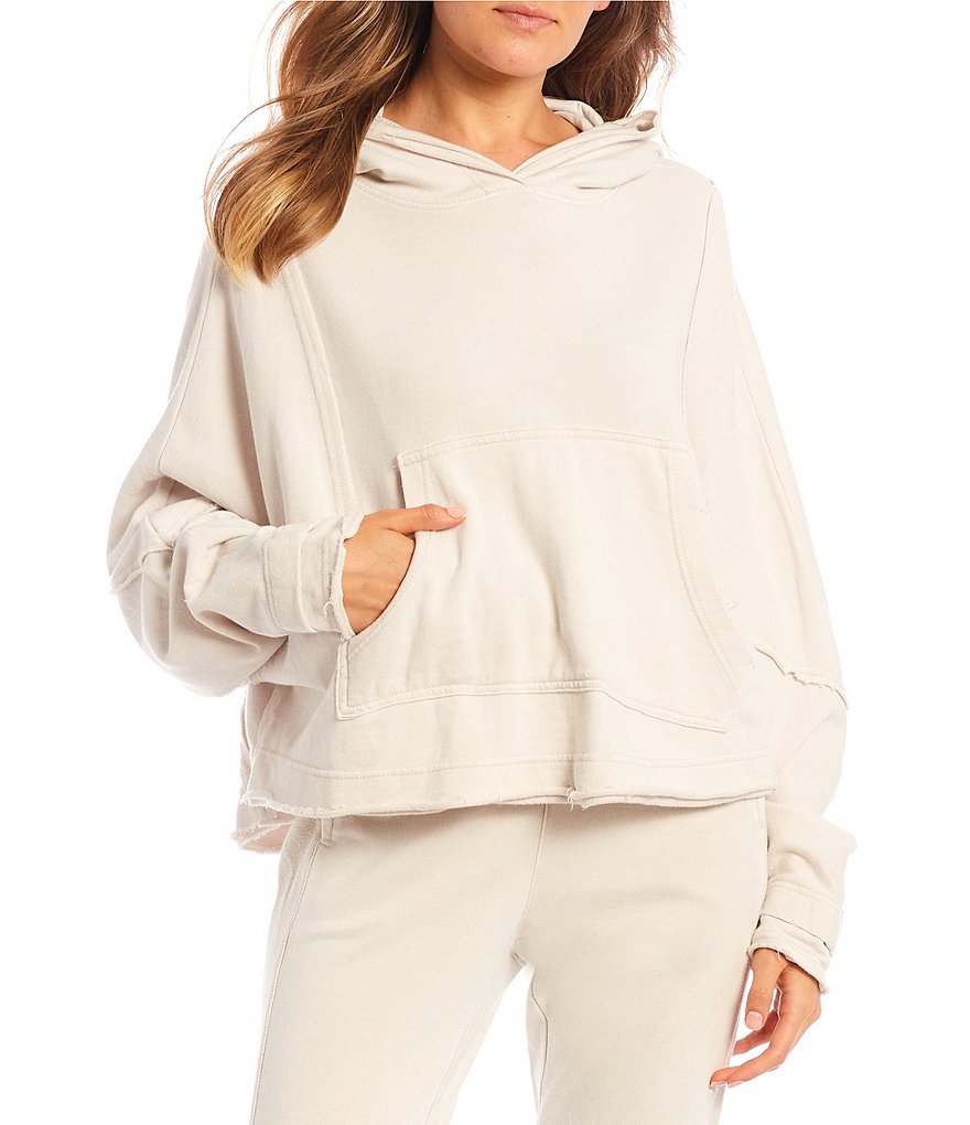 C&V Chelsea & Violet Coordinating Oversized Puff Sleeve Hoodie