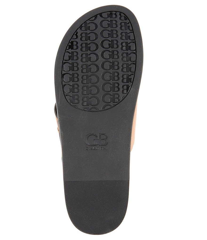 GB En-Core Leather Studded Slides