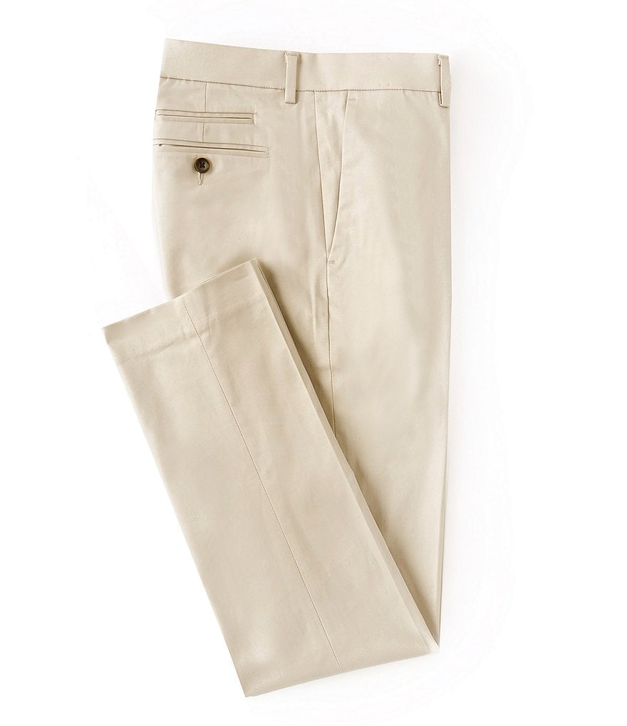 Murano Wardrobe Essentials Evan Extra Slim-Fit Flat-Front Chino Dress Pants