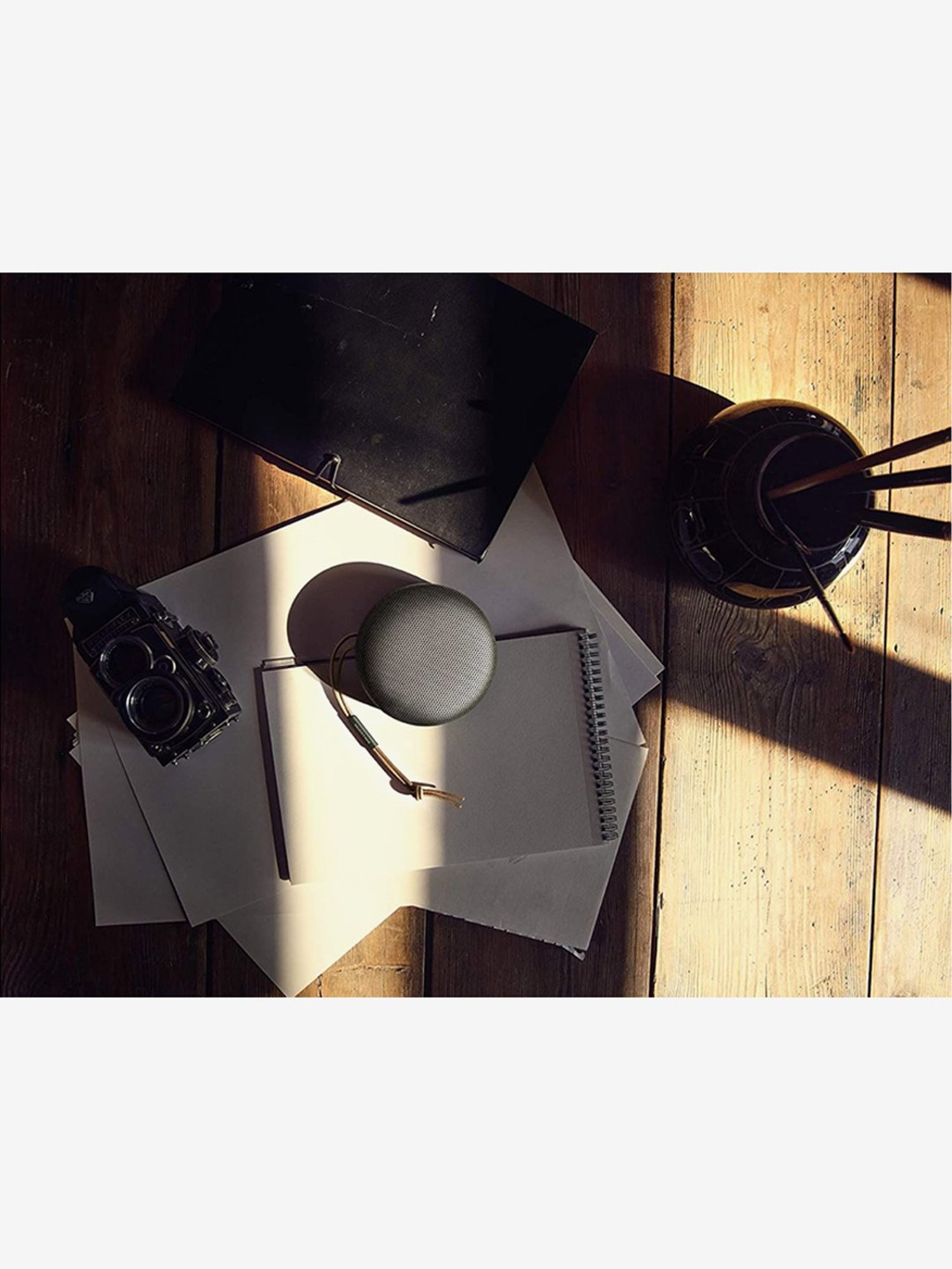 Bang & Olufsen Beosound A1 2nd Gen Wireless Bluetooth Speaker with Voice Assist (Black Anthracite)