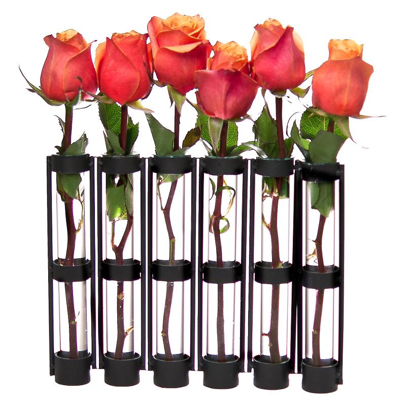 Six Tube Hinged Vase