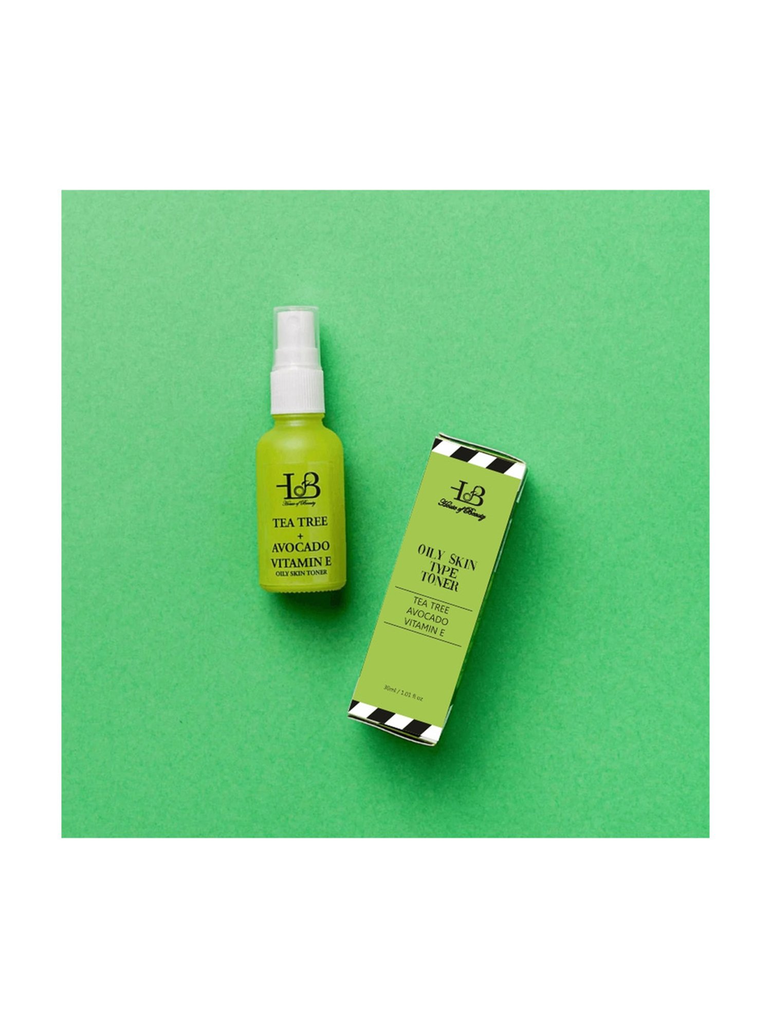 House of Beauty Tea Tree + Avocado Toner - Oily To Combination Skin - 30 ml