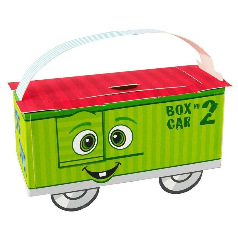 8 ct TwoTwo Train 2nd Birthday Favor Boxes