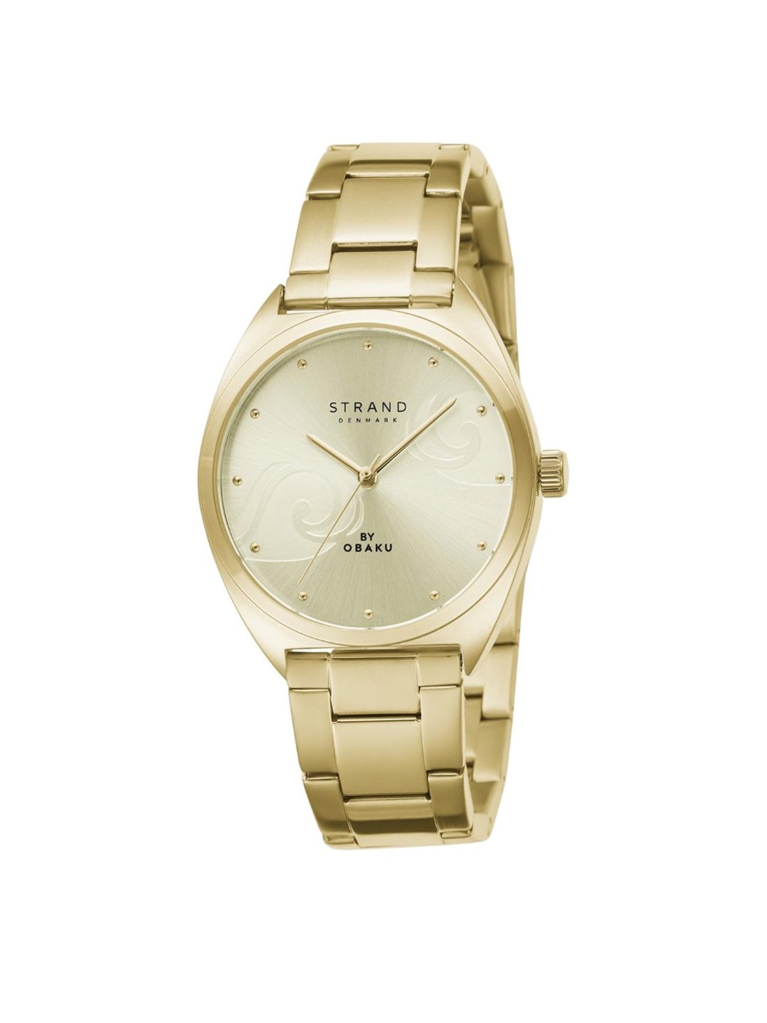 STRAND by Obaku S719LXGGSG Tide Cider Analog Watch for Women