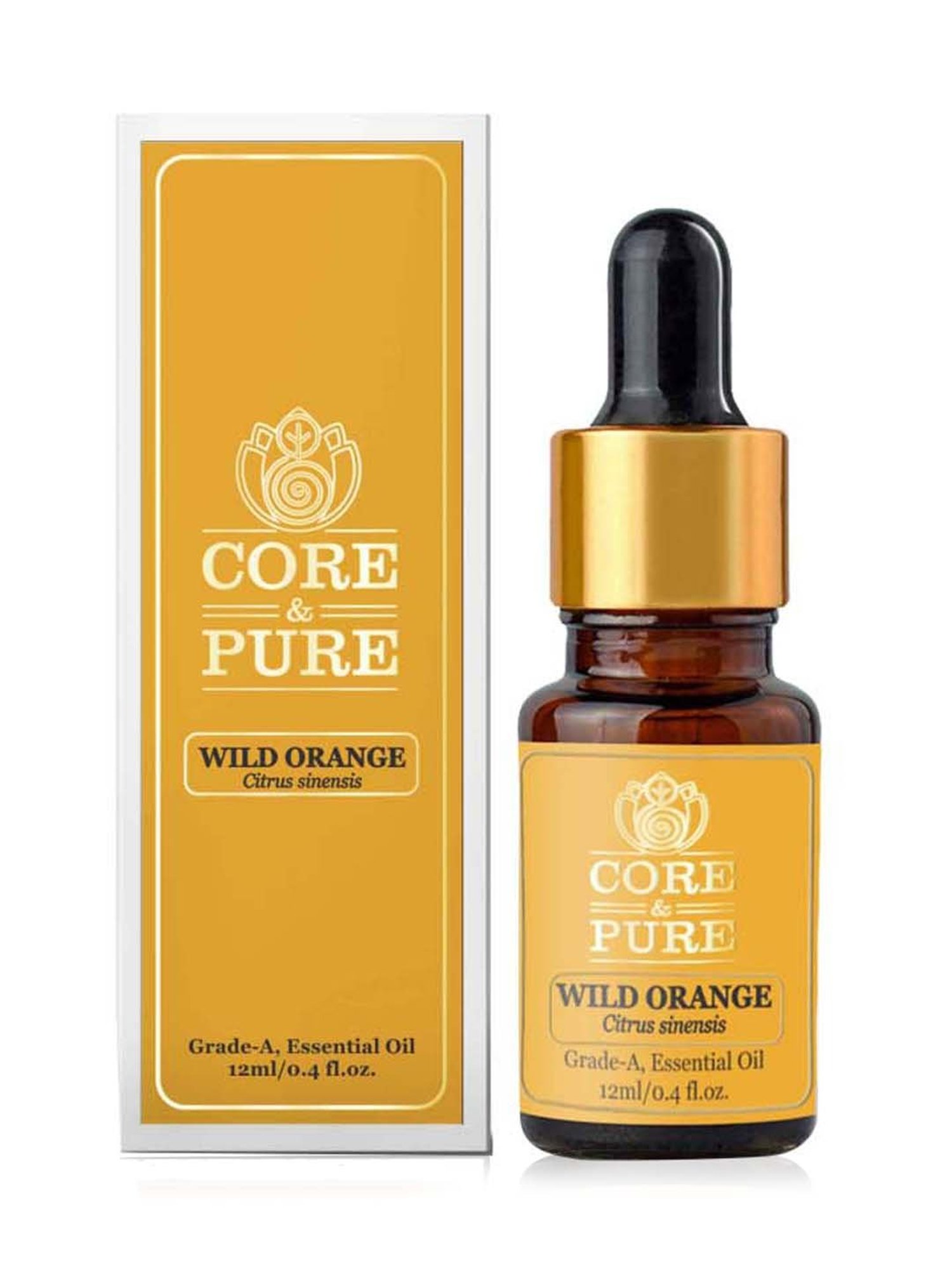 CORE & PURE Wild Orange Essential Oil - 12 ml