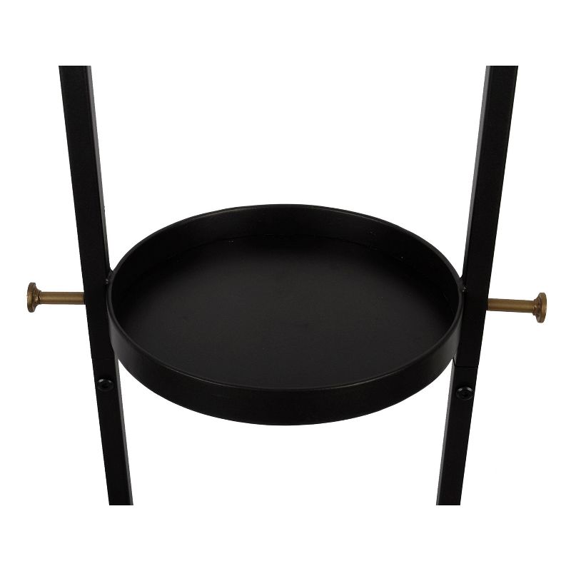 Quatro Umbrella Stand & Coat Rack Steel - Adesso