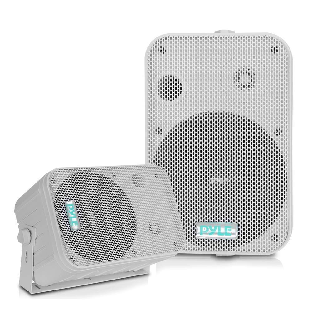 Pyle Home PDWR50W 6.5 Inch 500W Indoor/Outdoor Waterproof Deck Speakers (4 Pack)