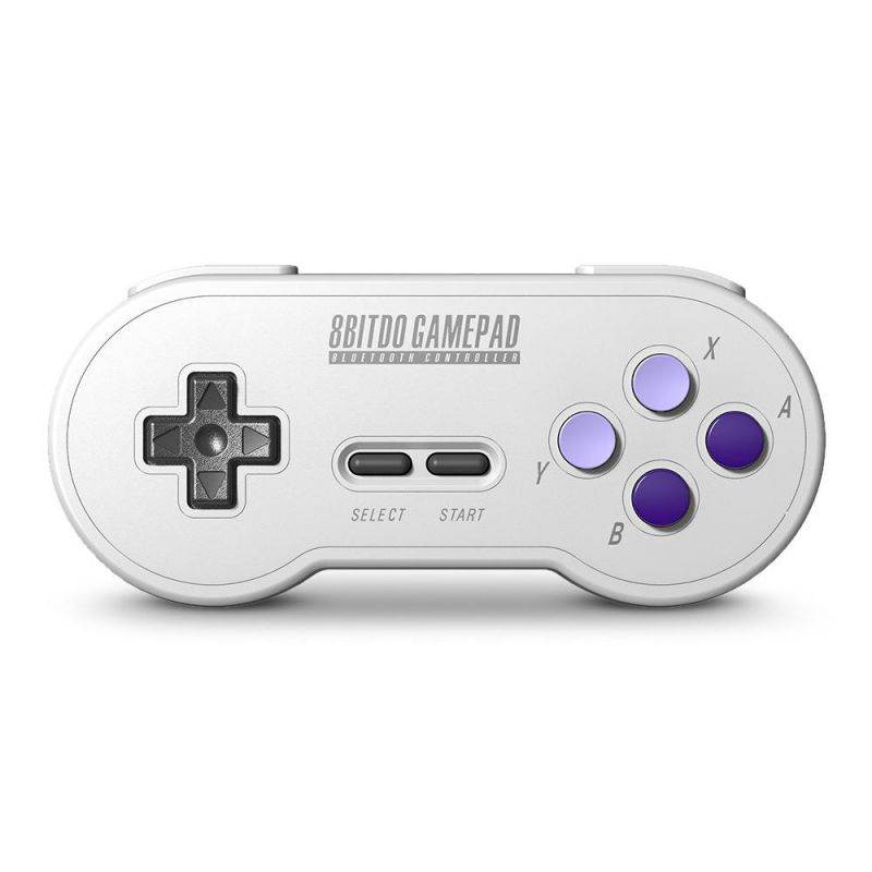 Game Controller 8Bitdo SN30 SN Version Retro Wireless Controller Gamepad with Bluetooth Receiver for Windows/ Android/ macOS/ Steam/ Nintendo Switch