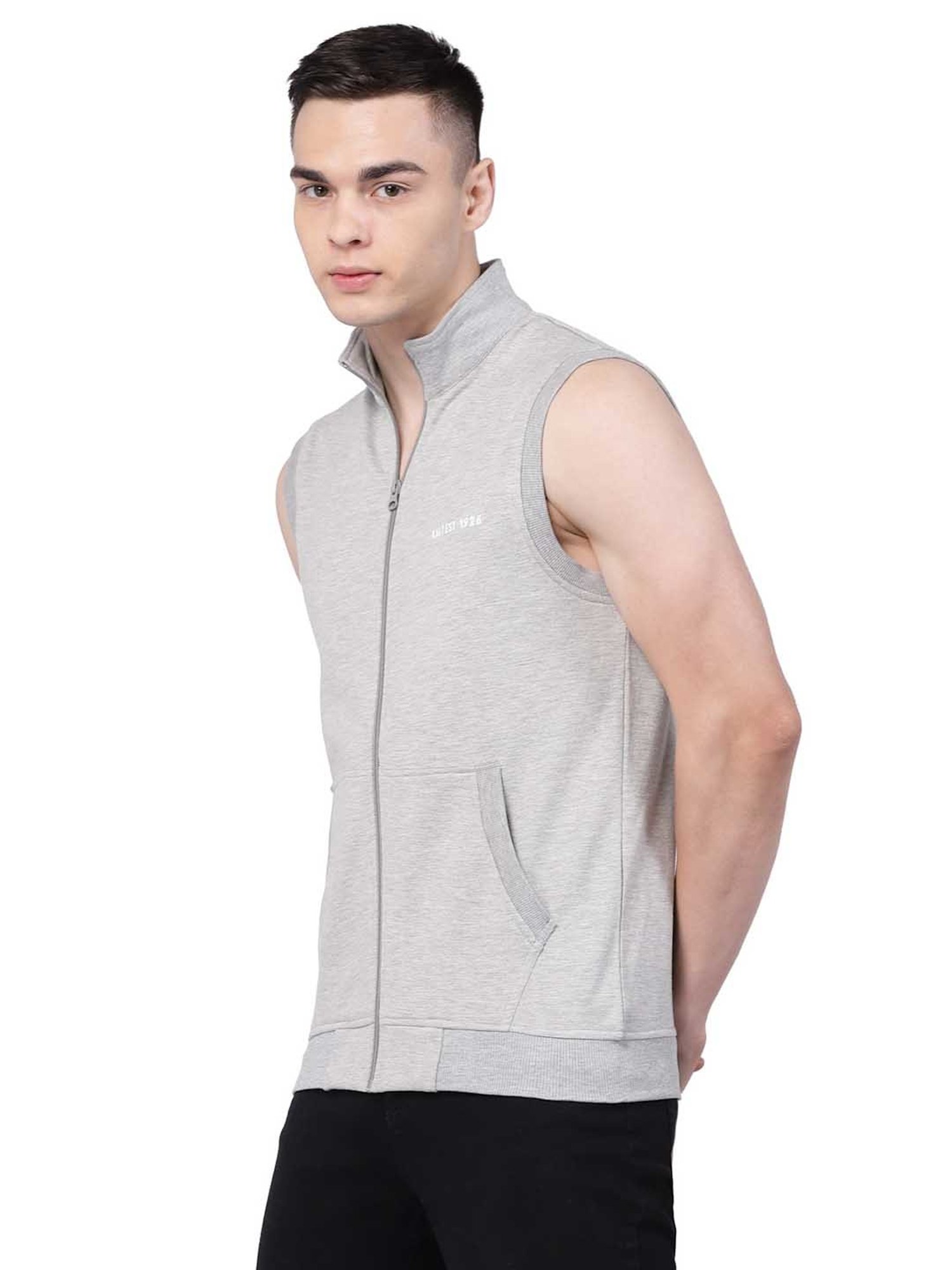 Hummel Blue Regular Fit Solid Jacket