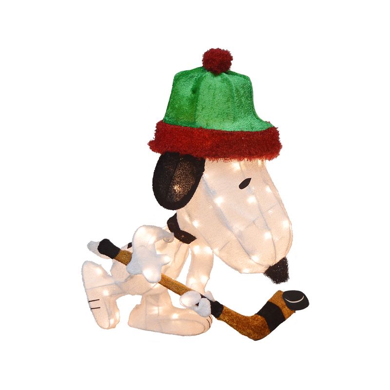 28" Peanuts 3D Led Prelit Yard Snoopy