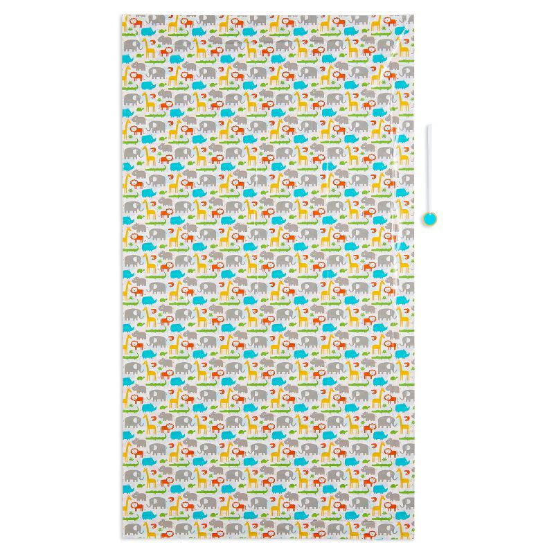 Large Sun and Rainbow Print Baby Shower Plastic Gift Bag - Spritz™