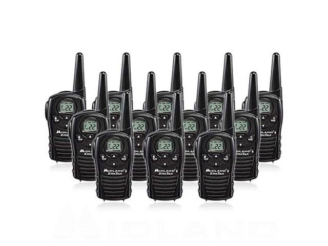 Midland LXT118 (12 Pack) Two Way Radio / Walkie Talkie