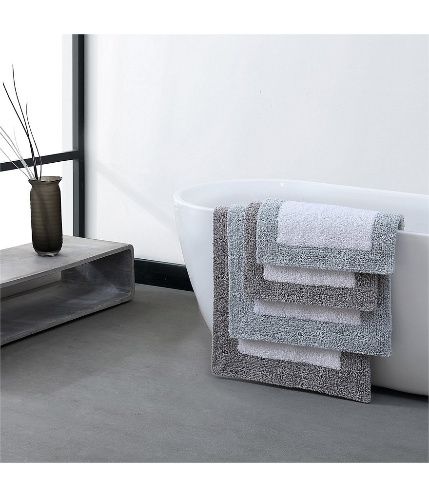 Vera Wang Pure Serenity Organic Reversible 2-Piece Bath Rug Set