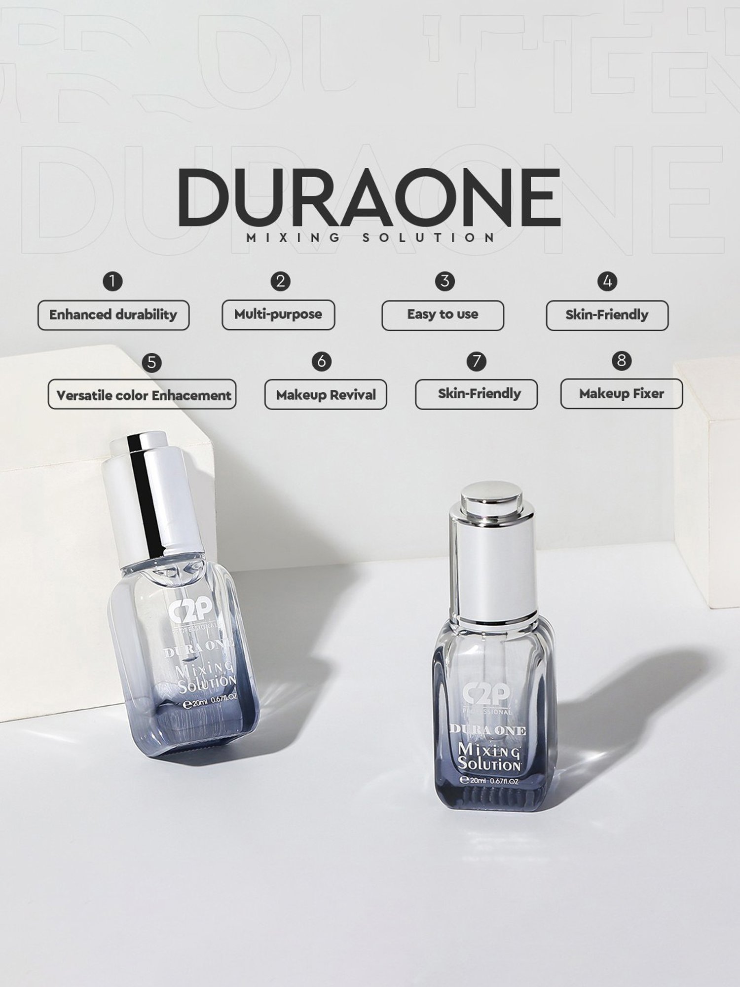 C2P PROFESSIONAL MAKEUP Ultra HD Makeup Brush & Blender Cleanser - 150 ml