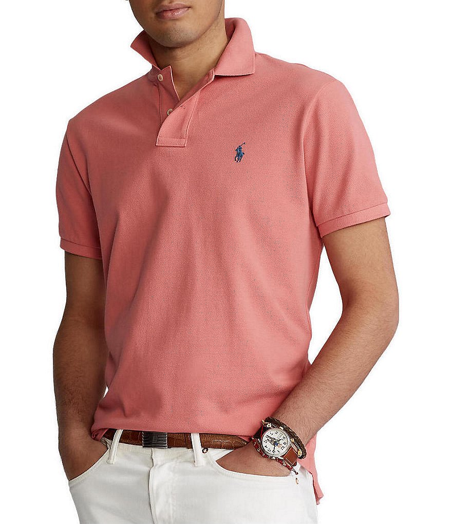 Polo Ralph Lauren Classic-Fit Solid Mesh Polo Shirt