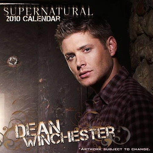 Supernatural 2010 Dean Winchester Wall Calendar