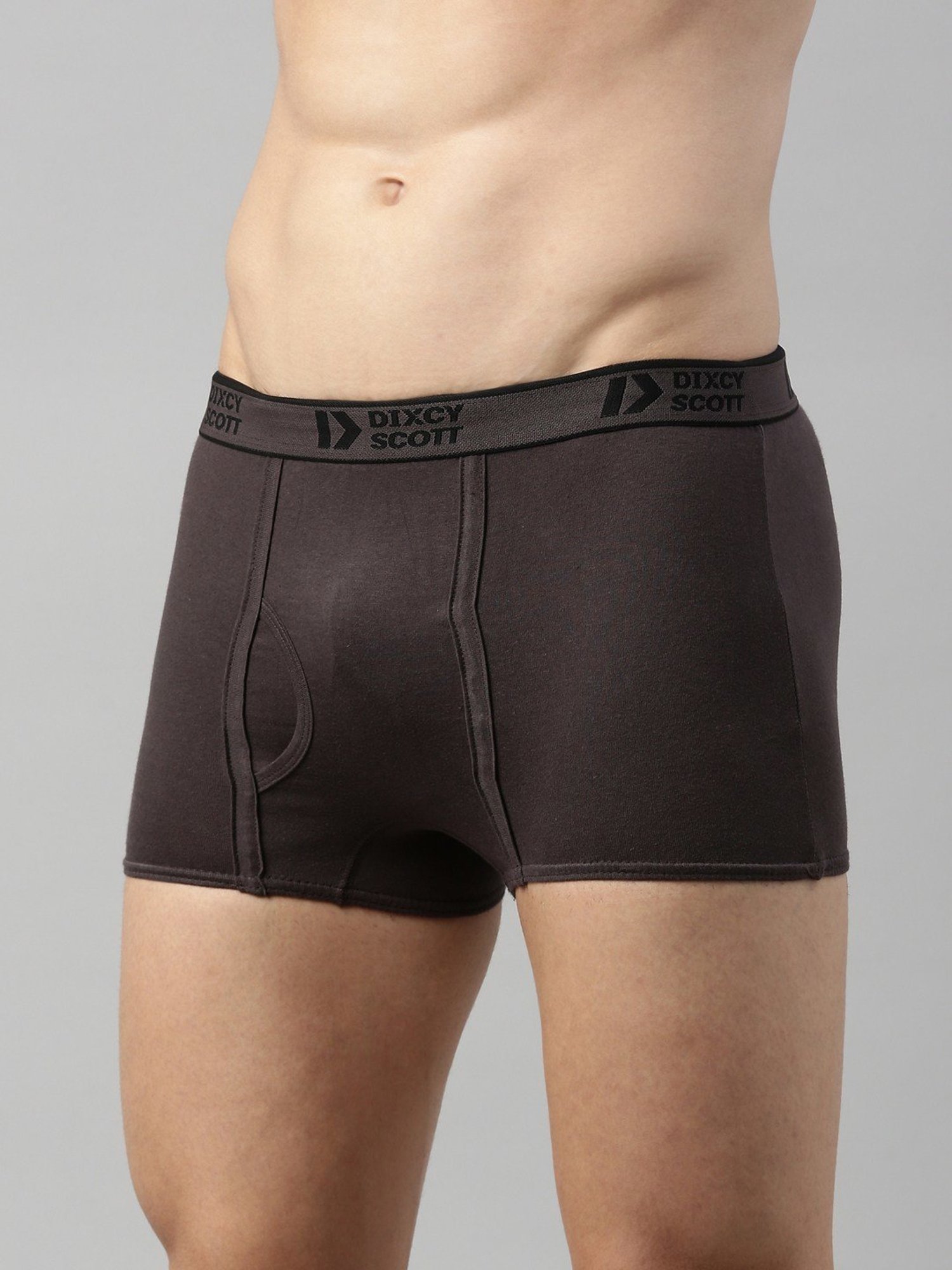 Dixcy Scott Originals Multi Cotton Regular Fit Trunks - Pack Of 2