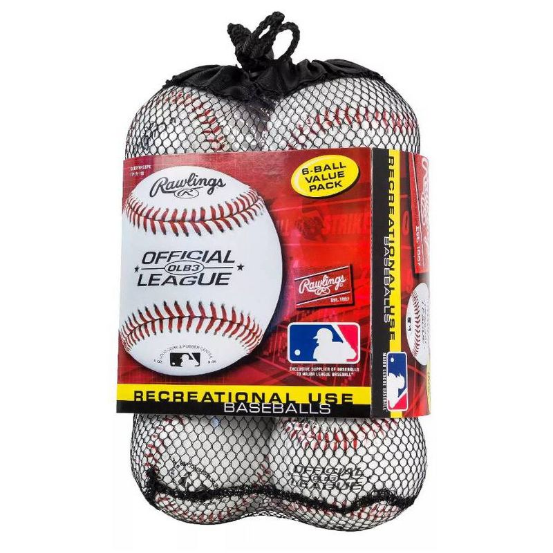 Rawlings Official Baseball 6pk
