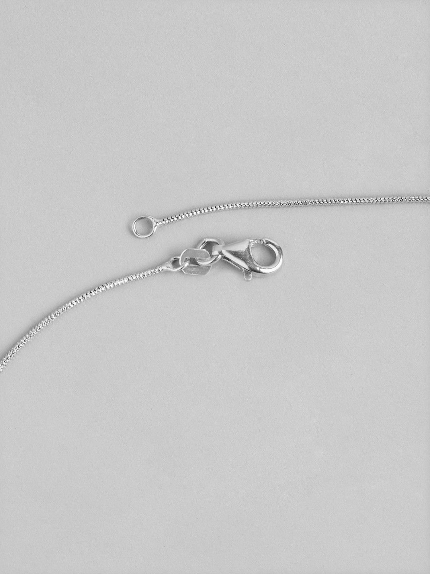 Zavya 92.5 Sterling Silver Anklet for Women