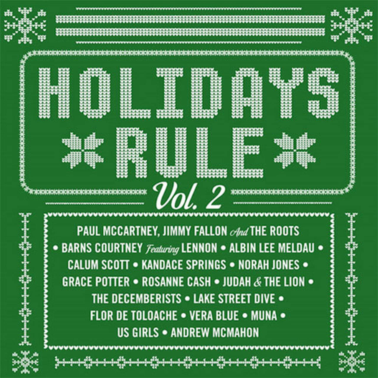 Holidays Rule Volume 2 LP (Red Vinyl)