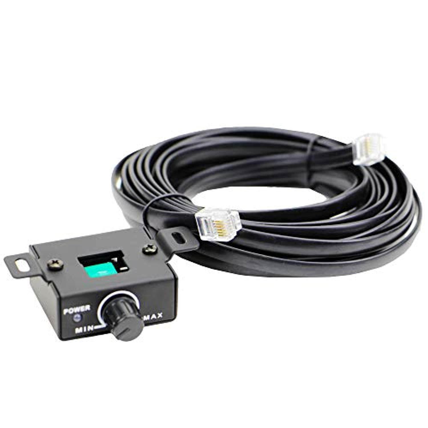 xtenzi amplifier replacement bass knob control remote xtbr3as compatible with select powerbass asabass