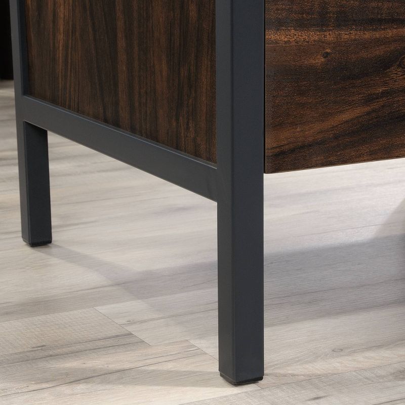 Market Commons L Desk Walnut - Sauder