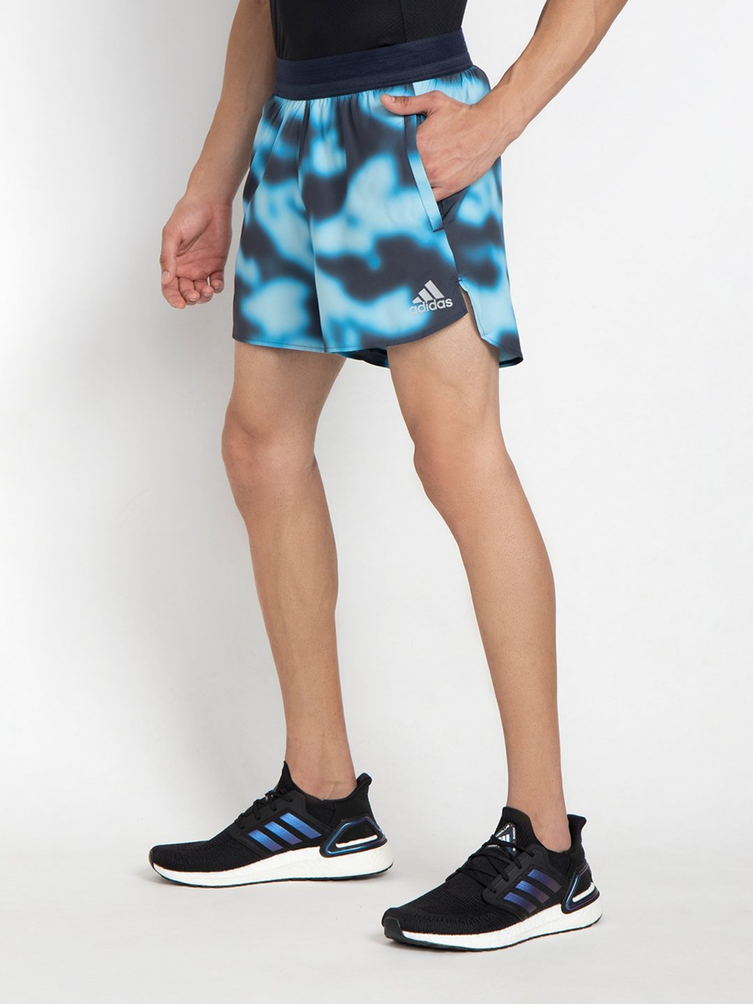 Reebok Black Regular Fit Sports Shorts