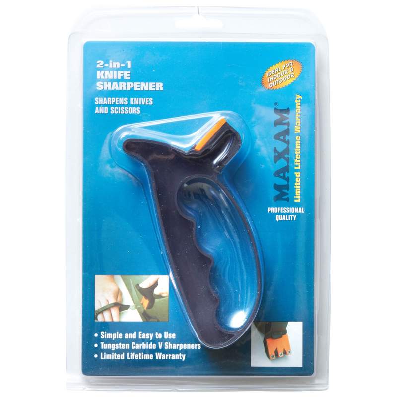 Maxam® 2-in-1 Professional Quality Knife Sharpener