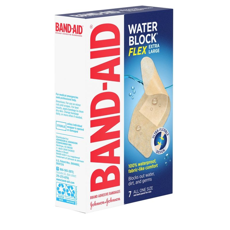 Band-Aid Water Block Flex Adhesive Bandages - 7ct