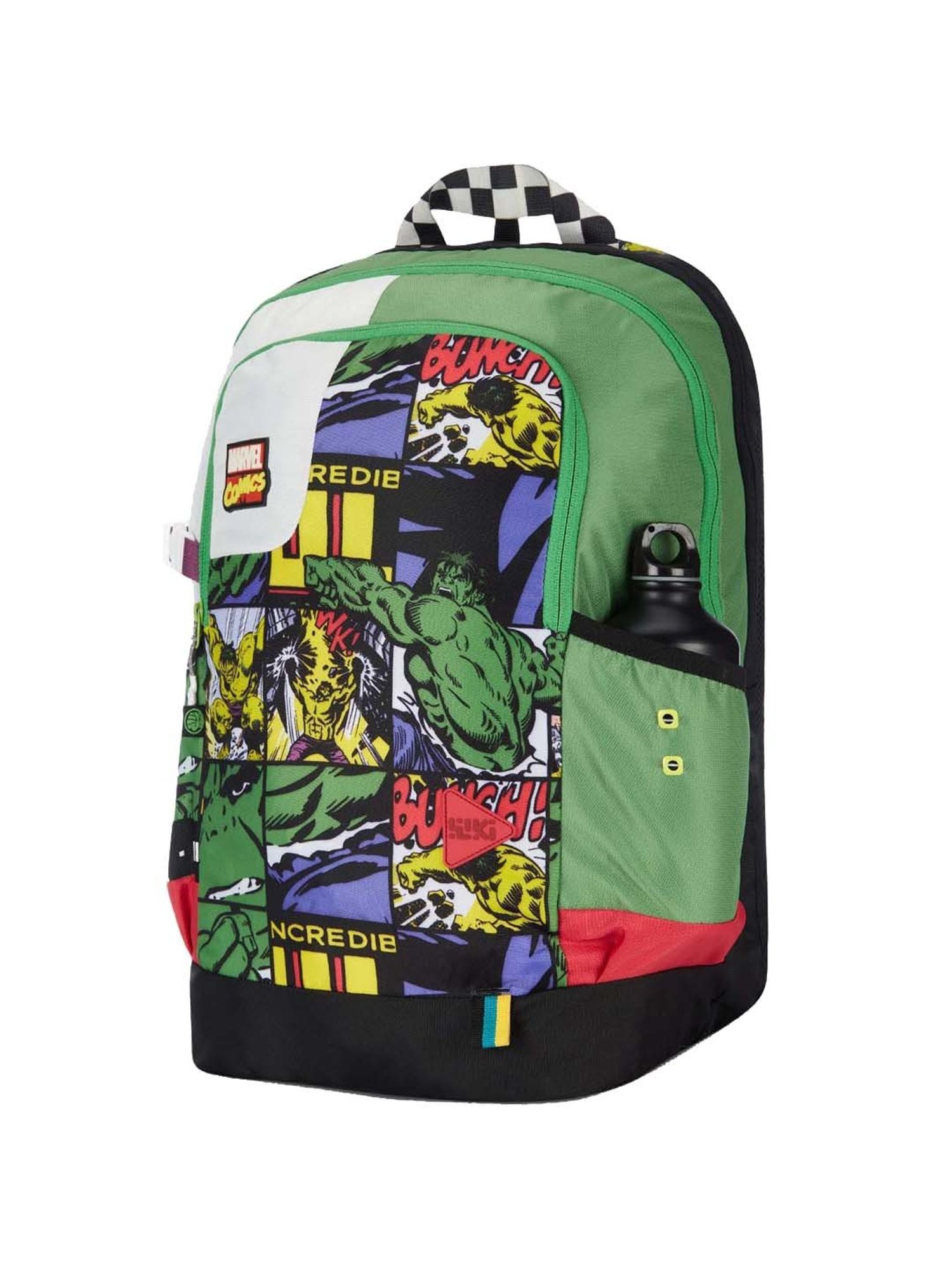 Wiki 34 Ltrs Green Medium Backpack