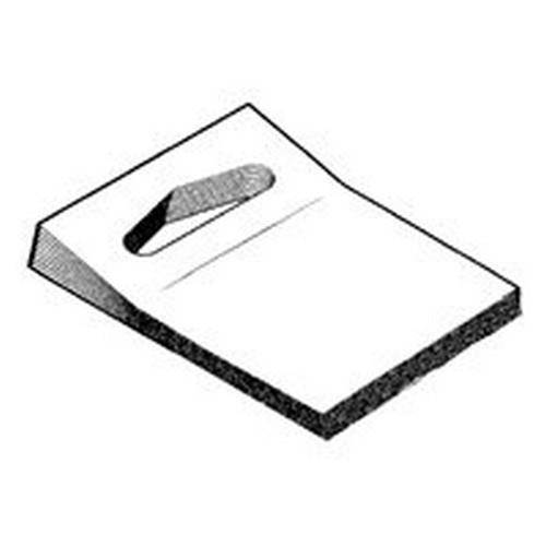 Scotch Hang Tabs Clear 2x2 500 Pk Box Delta 1075