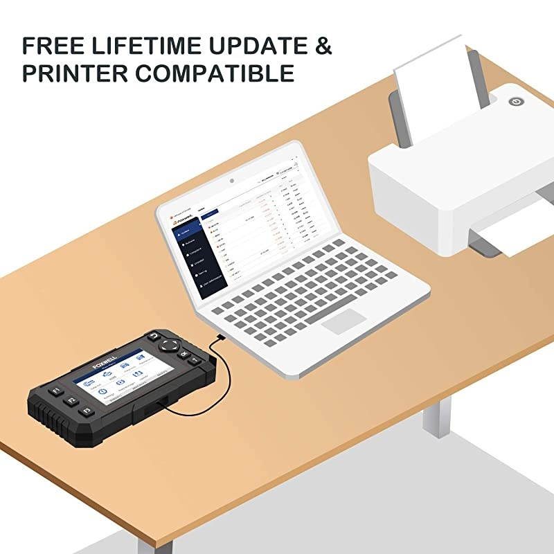 NT614 Elite OBD2 Scanner, [2021 New Version] ABS SRS Engine Transmission Diagnostic Tool with Oil Light & EPB Reset, Check Light Engine Scanner, Airbag SRS Car Diagnostic Scanner for All Cars