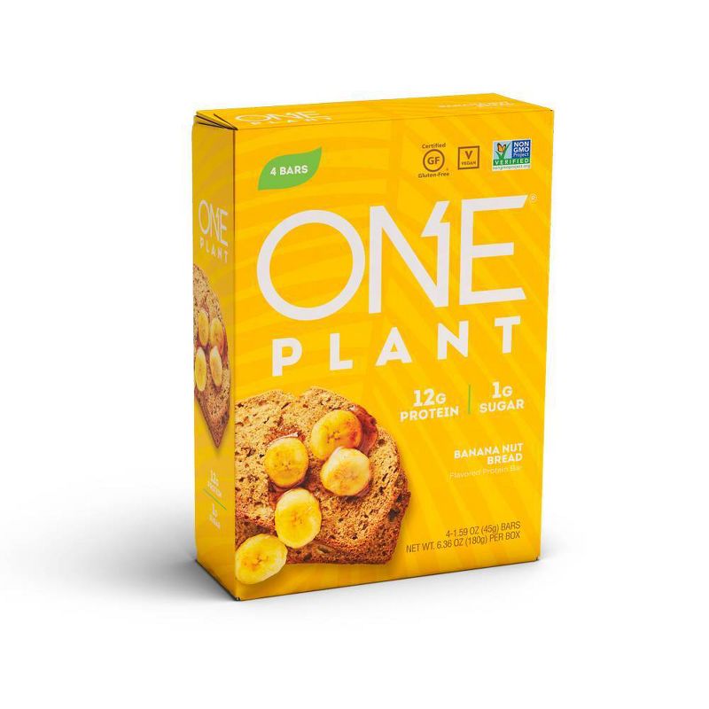 ONE Plant Protein Bar - Banana Nut Bread - 4ct