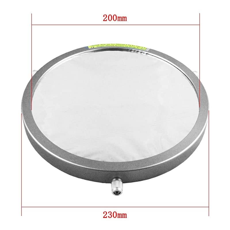Deluxe Solar Filter 230mm Metal Cap for Tubes with Outer Diameter from 190mm to 222mm Aperture 200mm Start Solar Observing and Sun Becomes Within Reach