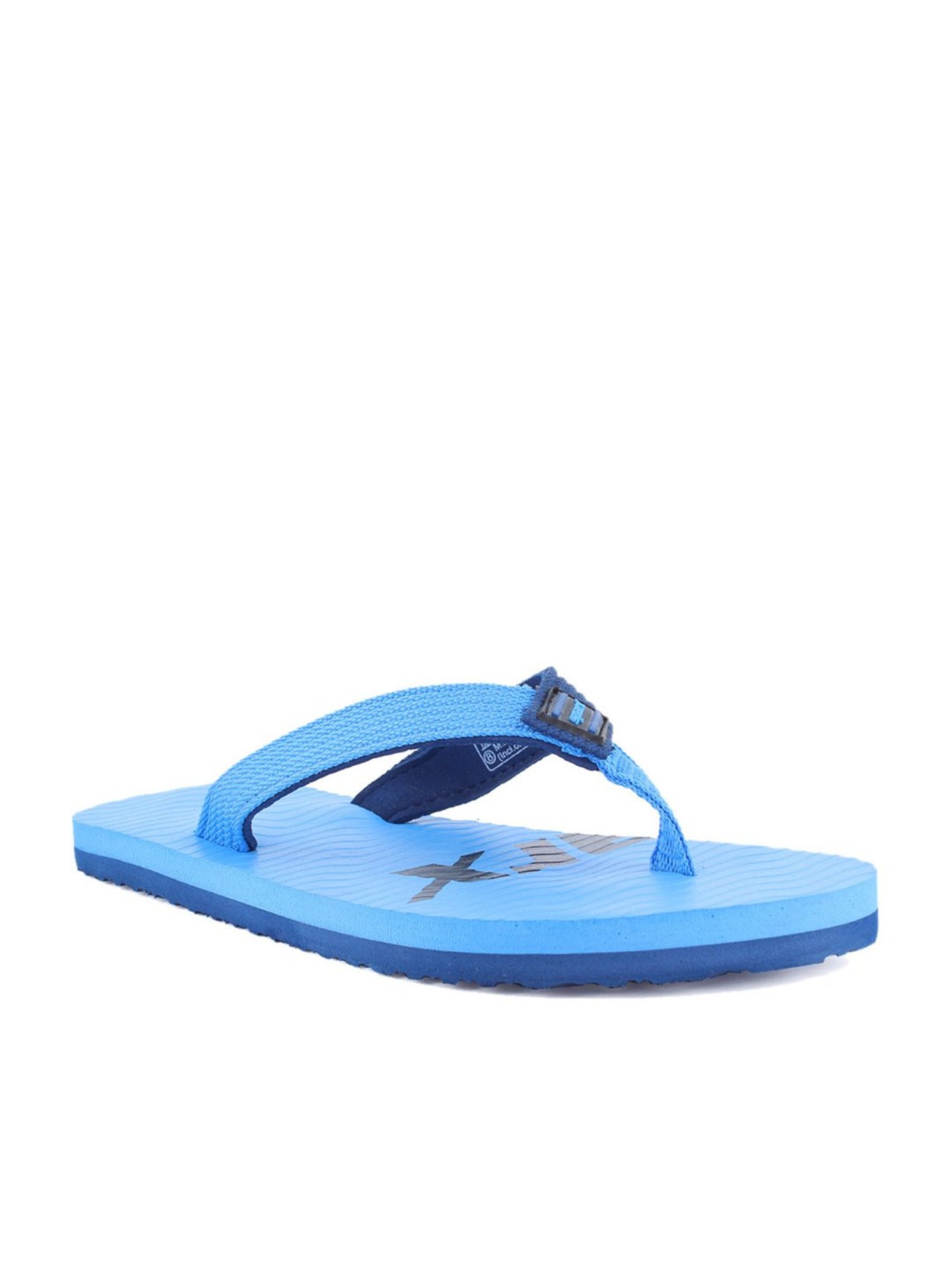 Sparx Men's Blue Flip Flops