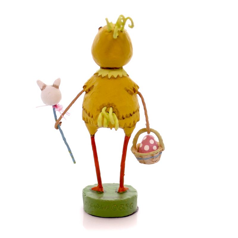 Lori Mitchell 5.75" Peep Show Chick Easter Basket  -  Decorative Figurines