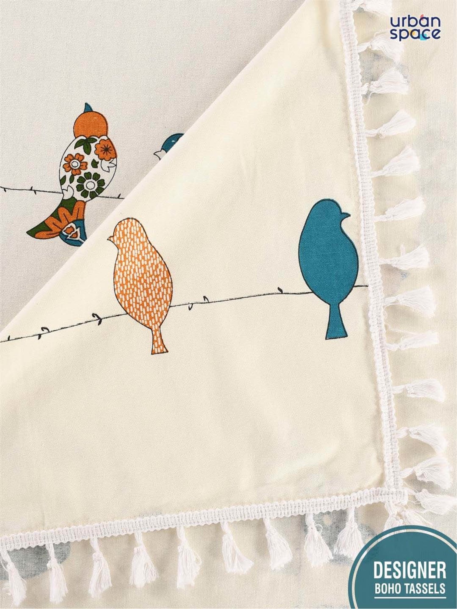 Romee Beige Cotton Checks Table Linen Sets