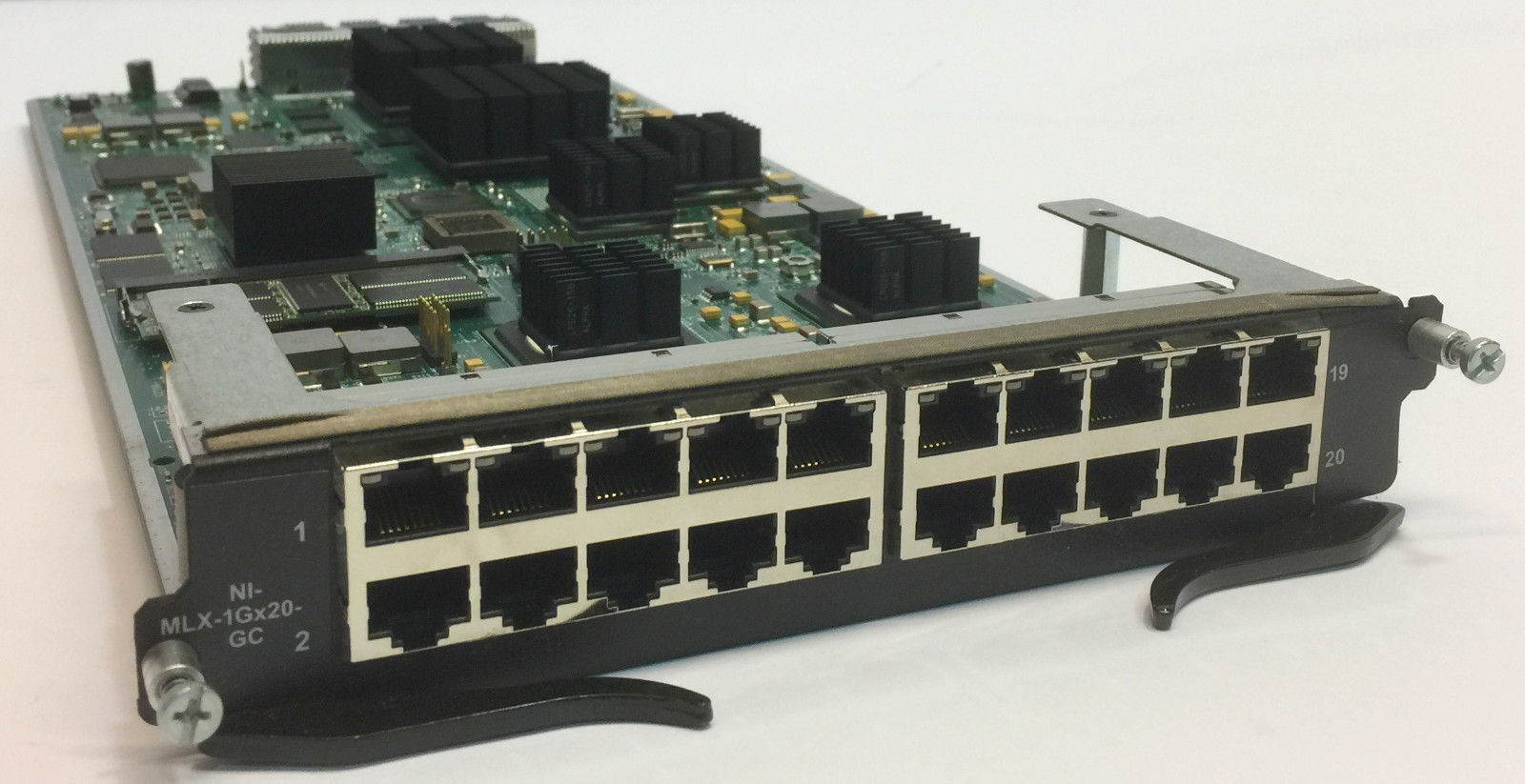 BROCADE FOUNDRY SX-FI-624P SUPERX 24-PORT 10/100/1000 GIGABIT POE IPv6 MODULE