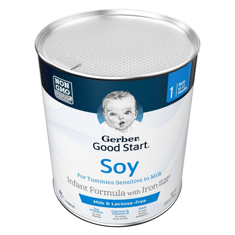 Gerber Good Start Stage 1 Soy Non-GMO Powder Infant Formula - 12.9oz