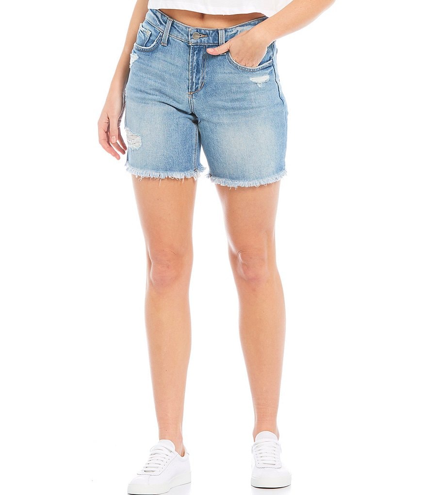 Joe's Jeans Lara Bermuda Distressed Short