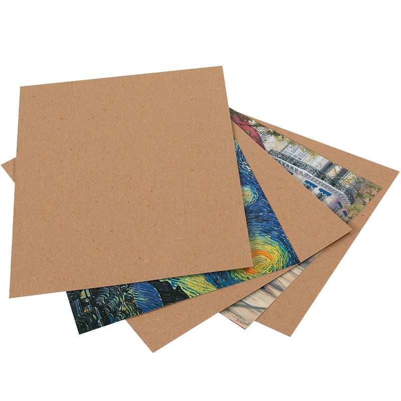 The Packaging Wholesalers Heavy-Duty Chipboard Pads 8 1/2" x 14" Kraft 575/Case BSCPHD8514