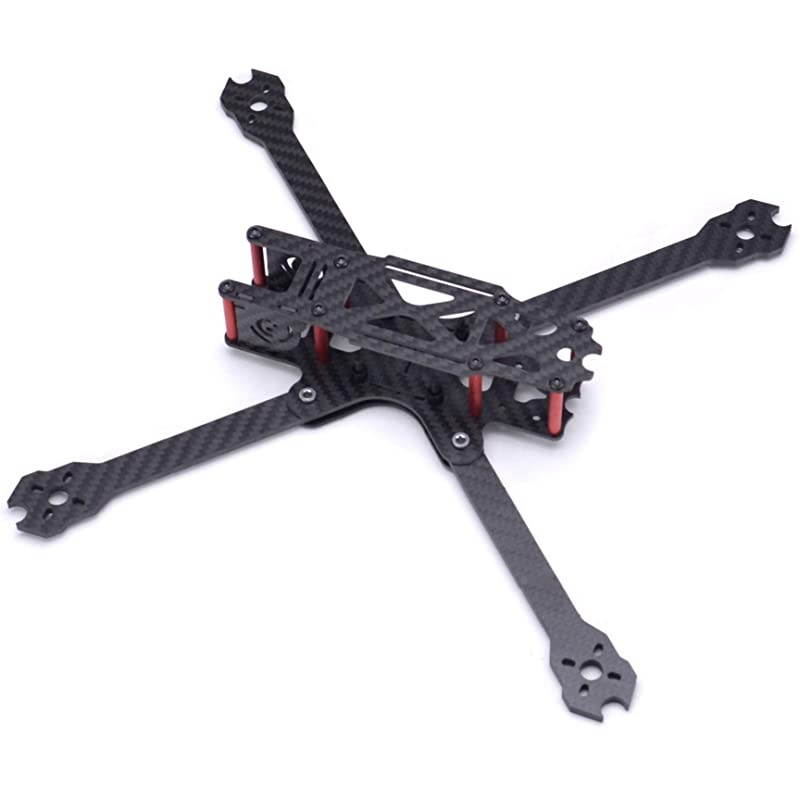 QL7 296mm FPV Racing Drone Frame 7 inch Carbon Fiber Quadcopter Frame with 4mm Arm + Lipo Battery Straps