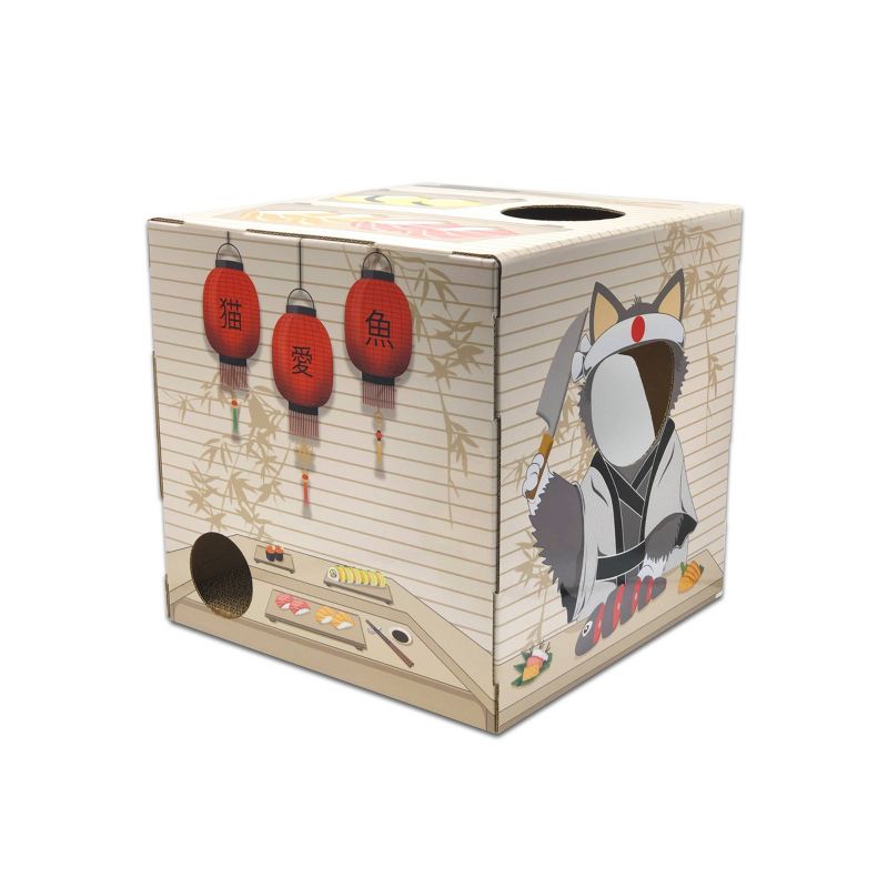 DoyenWorld Sushi Funbox with Cat Scratcher Board